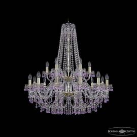 Подвесная люстра Bohemia Ivele Crystal 1410/12+6/300/h-95/2d G V7010