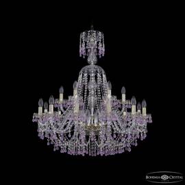 Подвесная люстра Bohemia Ivele Crystal 1410/12+6/300/XL-95 G V7010