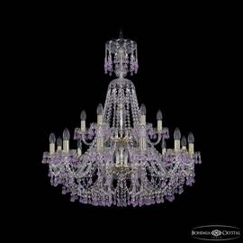 Подвесная люстра Bohemia Ivele Crystal 1410/12+6/300/XL-95/2d G V7010