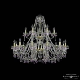 Подвесная люстра Bohemia Ivele Crystal 1410/12+6/360/2d G V7010