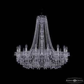 Подвесная люстра Bohemia Ivele Crystal 1410/16/360/h-95 Ni V0300