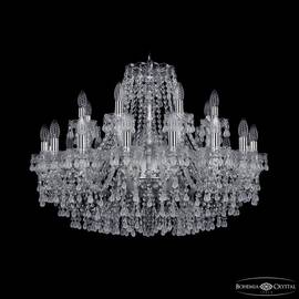 Подвесная люстра Bohemia Ivele Crystal 1410/16+8/300 Ni V0300