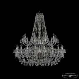 Подвесная люстра Bohemia Ivele Crystal 1410/20+10/400/2d Ni V0300