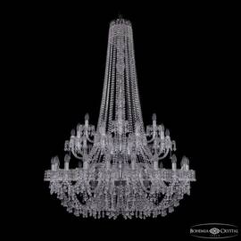 Подвесная люстра Bohemia Ivele Crystal 1410/20+10+5/400/h-160/2d Ni V0300