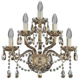 Бра Bohemia Ivele Crystal 1413B/2+2+1/165 G M721