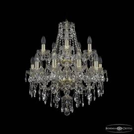 Подвесная люстра Bohemia Ivele Crystal 1415/10+5/200/2d G