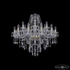 Подвесная люстра Bohemia Ivele Crystal 1415/12+6/300 G