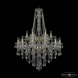 Подвесная люстра Bohemia Ivele Crystal 1415/12+6/300/h-112/2d G