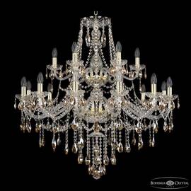 Подвесная люстра Bohemia Ivele Crystal 1415/12+6/360/2d G K721