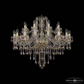 Подвесная люстра Bohemia Ivele Crystal 1415/16+8/360 G R801