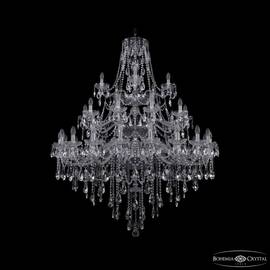 Подвесная люстра Bohemia Ivele Crystal 1415/20+10+5/460/3d Ni