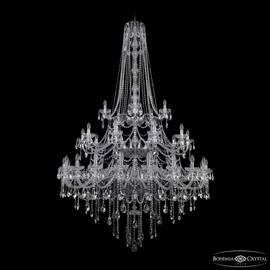 Подвесная люстра Bohemia Ivele Crystal 1415/20+10+5/530/h-231/3d Ni