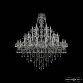 Подвесная люстра Bohemia Ivele Crystal 1415/24+12+6/530 Ni
