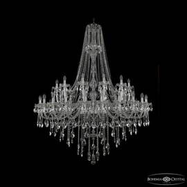 Подвесная люстра Bohemia Ivele Crystal 1415/24+12+6/530/h-187 Ni