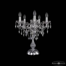 Настольная лампа Bohemia Ivele Crystal 1415L/5/141-47 Ni