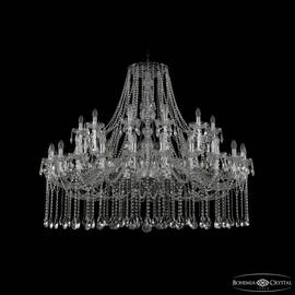 Подвесная люстра Bohemia Ivele Crystal 1413/24+12/530 Ni