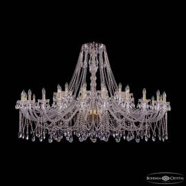 Подвесная люстра Bohemia Ivele Crystal 1413/24+12/700 G