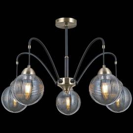 Люстра на штанге Illumico IL0433-5PSQ-79 BK AB
