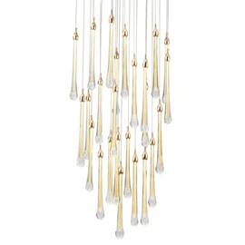 Подвесной светильник Delight Collection Teardrop OM801670-25-G