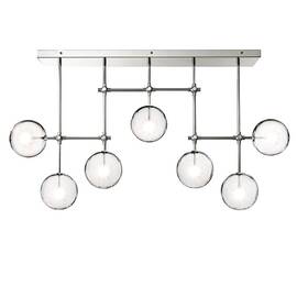 Потолочный светильник Delight Collection Globe Mobile KG0835P-7A chrome