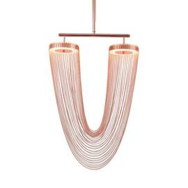 Люстра на штанге Delight Collection Otero 8608P copper