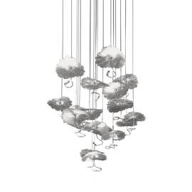 Подвесная люстра Delight Collection X-8827P/19 silver