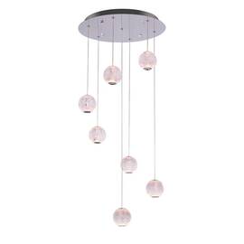 Подвесная люстра DeLight Collection Elliot Diamante MD20001012-7A chrome