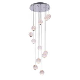 Подвесная люстра DeLight Collection Elliot Diamante MD20001012-12A chrome