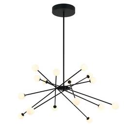 Люстра на штанге DeLight Collection MD19001025-16A black