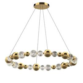 Подвесной светильник DeLight Collection Elliot Diamante MD21001002-1F gold