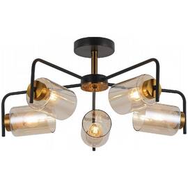 Люстра на штанге Illumico IL8248-5COU-79 BK GD