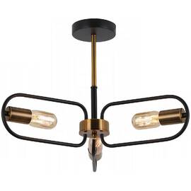 Люстра на штанге Illumico IL8253-3COU-79 BK GD