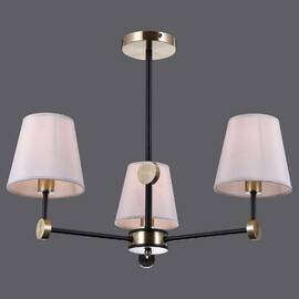 Люстра на штанге Illumico IL0394-3CSQ-24 BK AB CASTOR