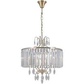 Подвесная люстра Illumico IL3519-5PSQ-24 AB LYRA