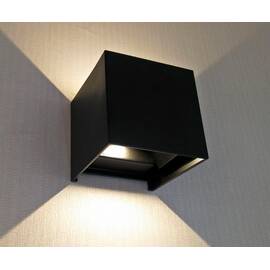 Уличный настенный светодиодный светильник Kink Light Куб 08585,19(4000K)