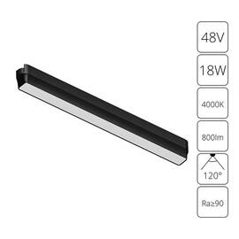 Трековый магнитный светильник Arte Lamp Rapid A6168PL-1BK