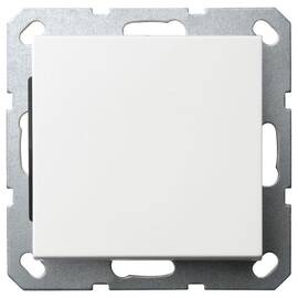 Выключатель одноклавишный Jasmart в комплекте с накладкой 10A 250V белый глянцевый G3011W
