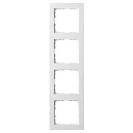 Рамка Jasmart G-Classic 4-постовая белый глянцевый поликарбонат G1004W