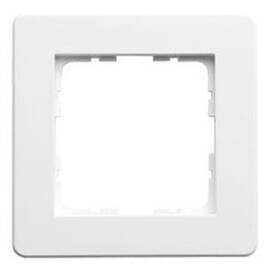 Рамка Jasmart G-Flex 1-постовая белый глянцевый поликарбонат G1101W