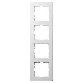 Рамка Jasmart G-Flex 4-постовая белый глянцевый поликарбонат G1104W