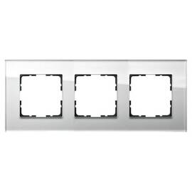 Рамка Jasmart G-Glass 3-постовая G1003GW