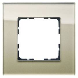 Рамка Jasmart G-Glass шампань 1-постовая G1001GG