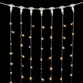 Гирлянда Занавес Laitcom (LTC) PCL402BLW-10-2WW