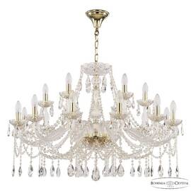 Подвесная люстра Bohemia Ivele Crystal 107/12+6/360 G