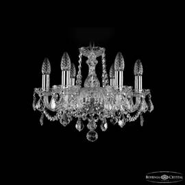 Подвесная люстра Bohemia Ivele Crystal 1402/6/141 Ni Leafs