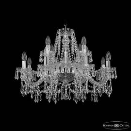 Подвесная люстра Bohemia Ivele Crystal 1403/8+4/240 Ni