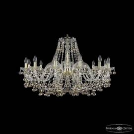 Подвесная люстра Bohemia Ivele Crystal 1409/12/360 G K801
