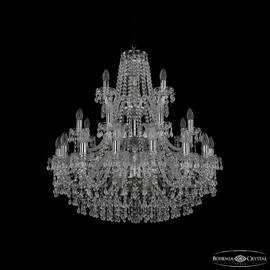 Подвесная люстра Bohemia Ivele Crystal 1410/16+8+4/300/3d Ni V0300
