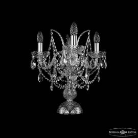 Настольная лампа Bohemia Ivele Crystal 1411L/3/141-39 Ni