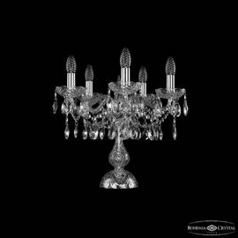 Настольная лампа Bohemia Ivele Crystal 1413L/5/141-39 Ni